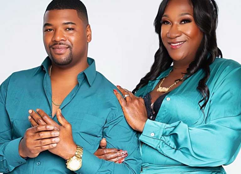 Mrs. Netta with husband Charles